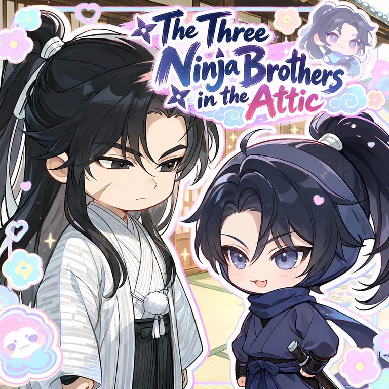The Three Ninja Brothers in the Attic