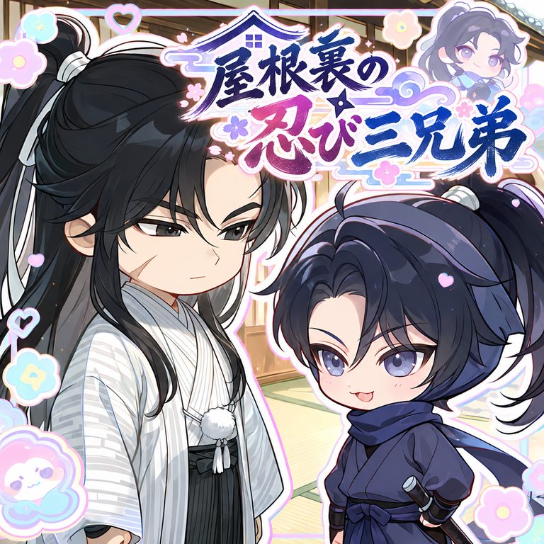 屋根裏の忍び三兄弟