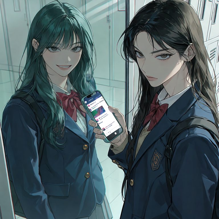 親友が、私の真似をしている。