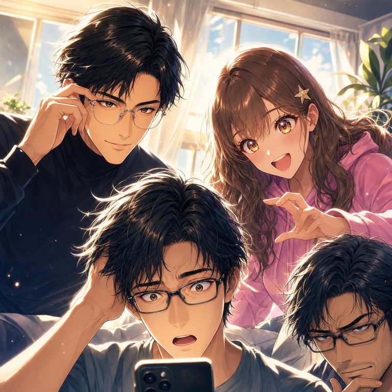 深夜にバズった